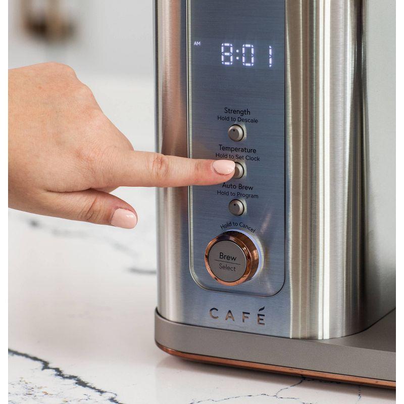 Café ™ Stainless Steel 10-Cup Drip Coffee Maker with Thermal Carafe