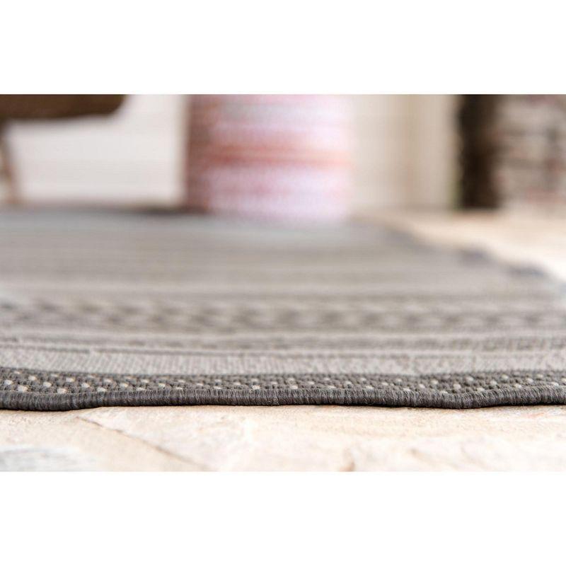 McLellen Striped Indoor / Outdoor Rug