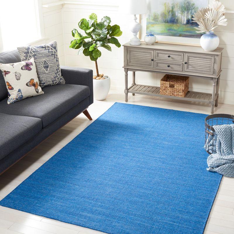 Grice Flatweave Wool Solid Color Rug