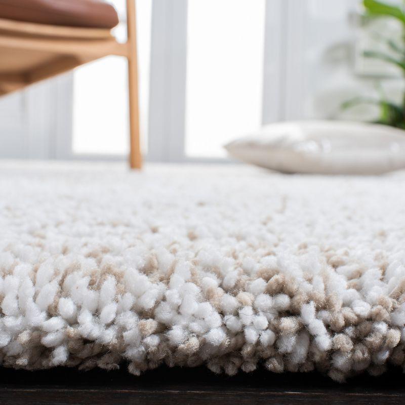 Ultimate Shag SGU211 Hand Tufted Area Rug - Sand/Ivory - 8'x10' - Safavieh.
