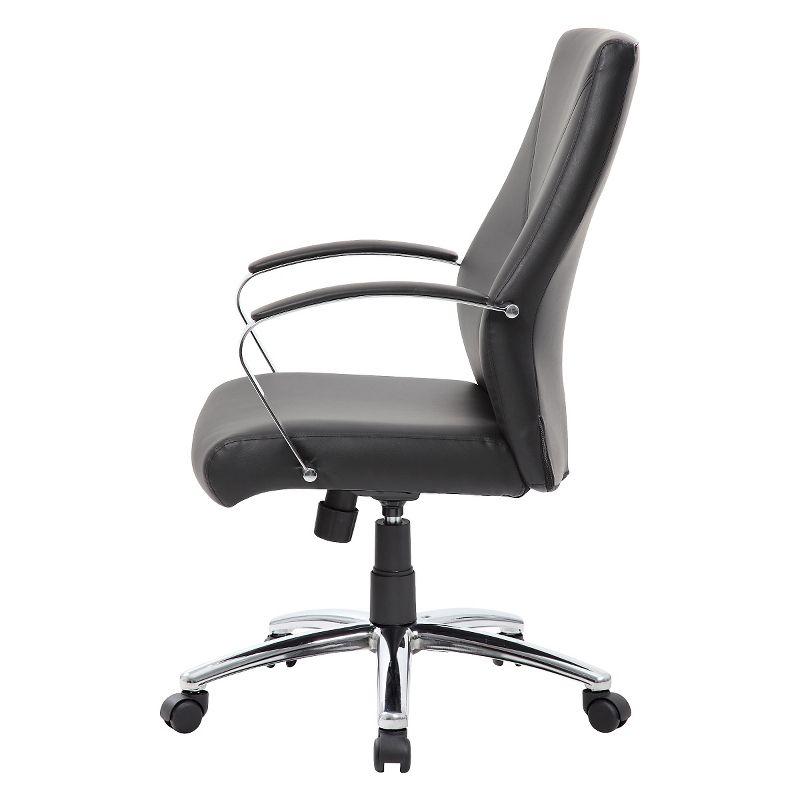 Boss Office Products Leather Conference Chair