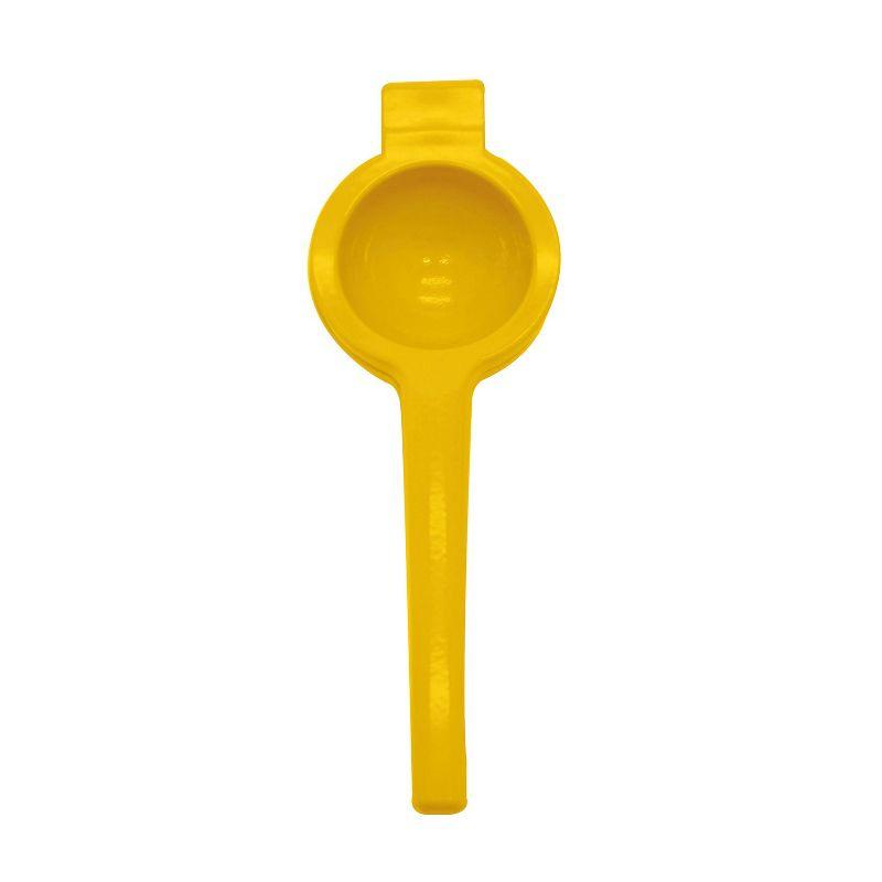 Yellow BPA-Free Plastic Manual Citrus Squeezer