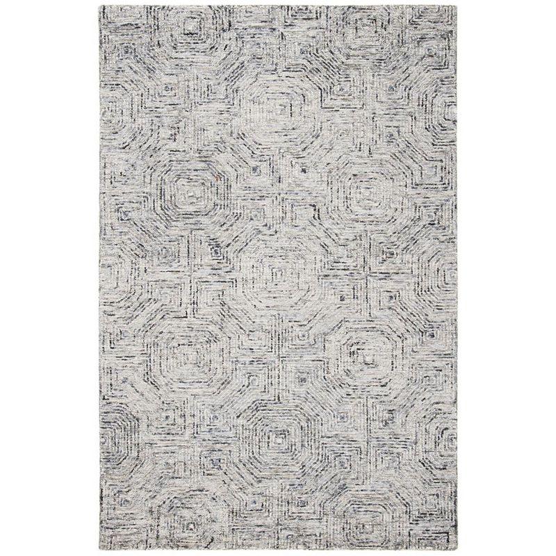 Aspen APN286 Hand Tufted Indoor Area Rug - Grey/Beige - 6'x9' - Safavieh
