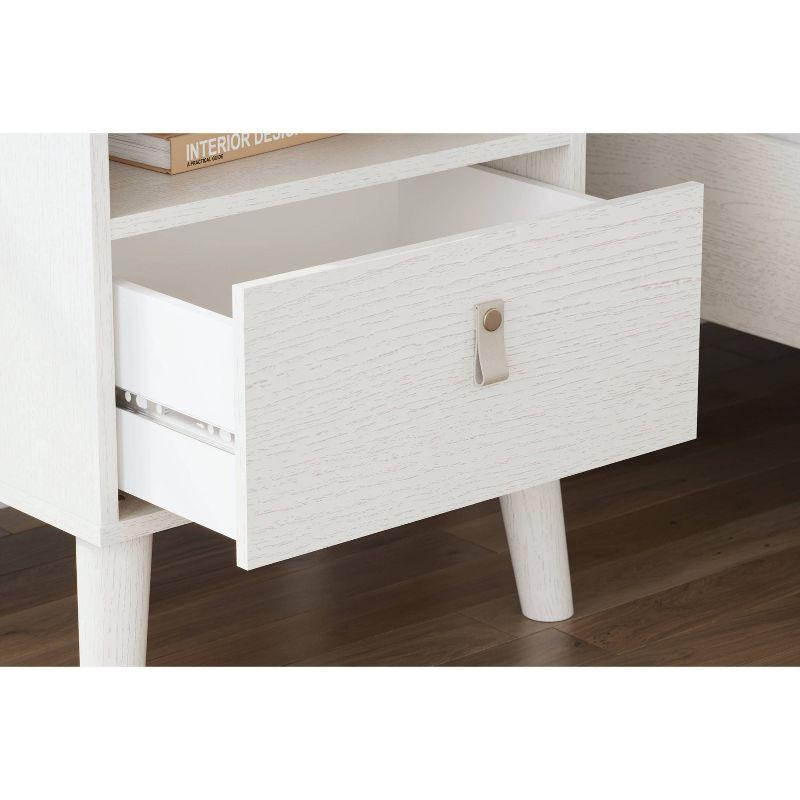 Vedant One Drawer Wood Nightstand