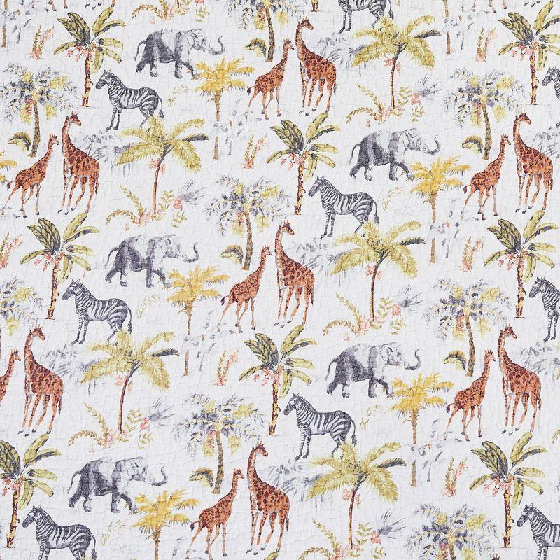 Serengeti Cotton Reversible Quilt Set