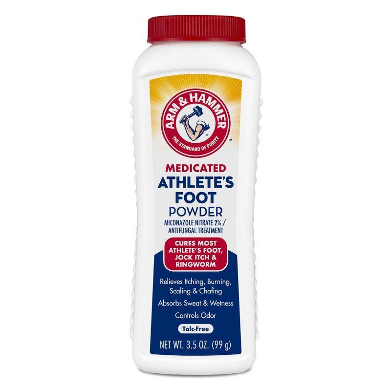 Arm & Hammer Medicated Athlete's Foot Powder - 3.5oz