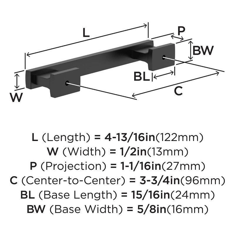 Bridgeport 3 3/4" Center Handle Pull Multipack