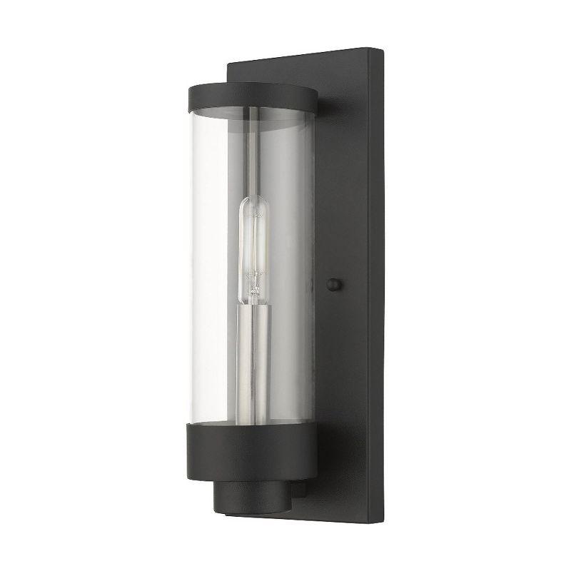 Livex Lighting Hillcrest 1 - Light Wall Light in  Textured Black