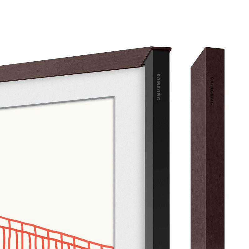 Samsung 43" The Frame Customizable Bezel - Modern Brown