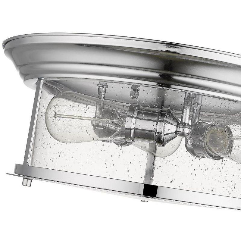 Z-Lite Sonna 3 - Light Flush Mount in  Matte Black