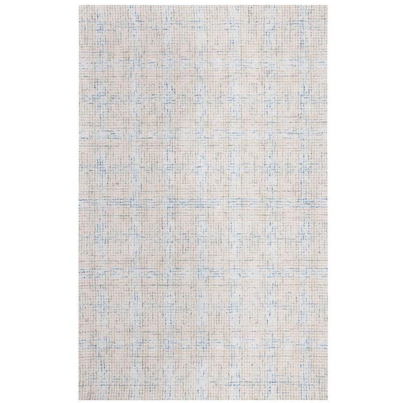Abstract ABT656 Handmade Indoor Area Rug - Ivory/Beige - 4'x6' - Safavieh