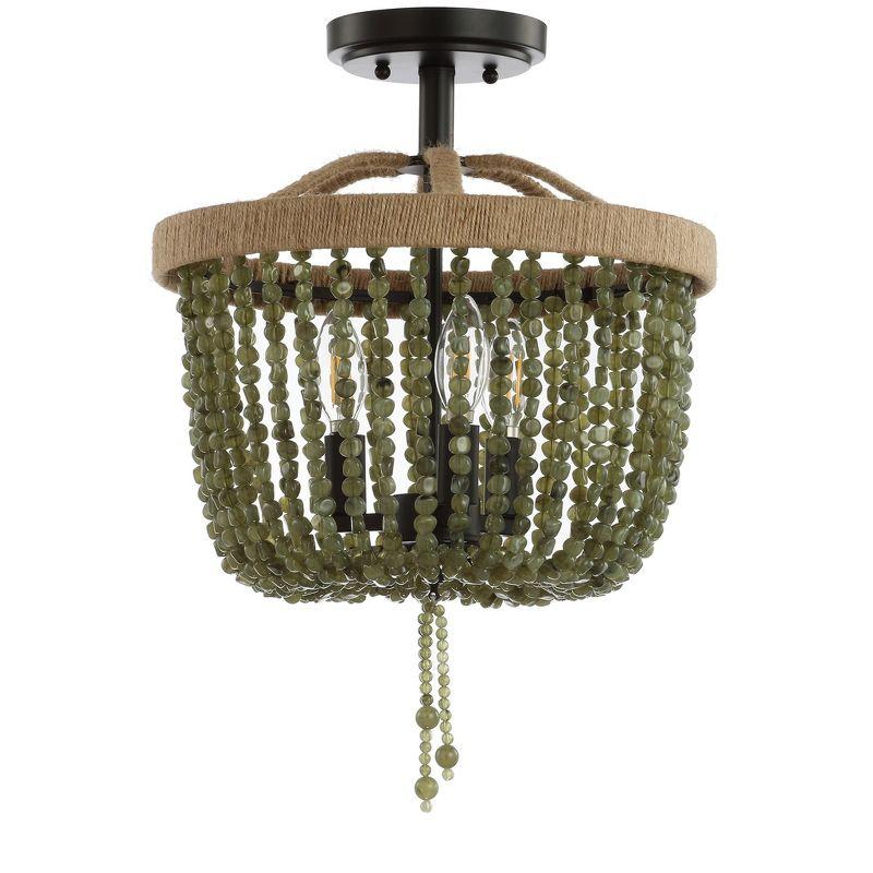 Davin Flush Mount - FLU4040 - Black - Safavieh