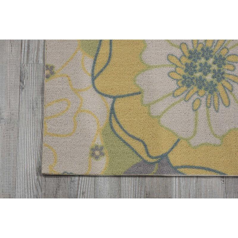 Nourison Home & Garden Oversized Flowers Indoor/outdoor Area Rug