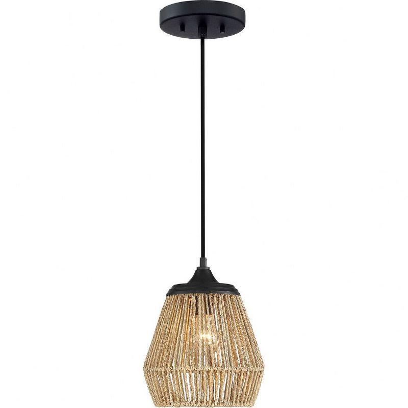 Quoizel Lighting Romain 1 - Light Pendant in  Earth Black