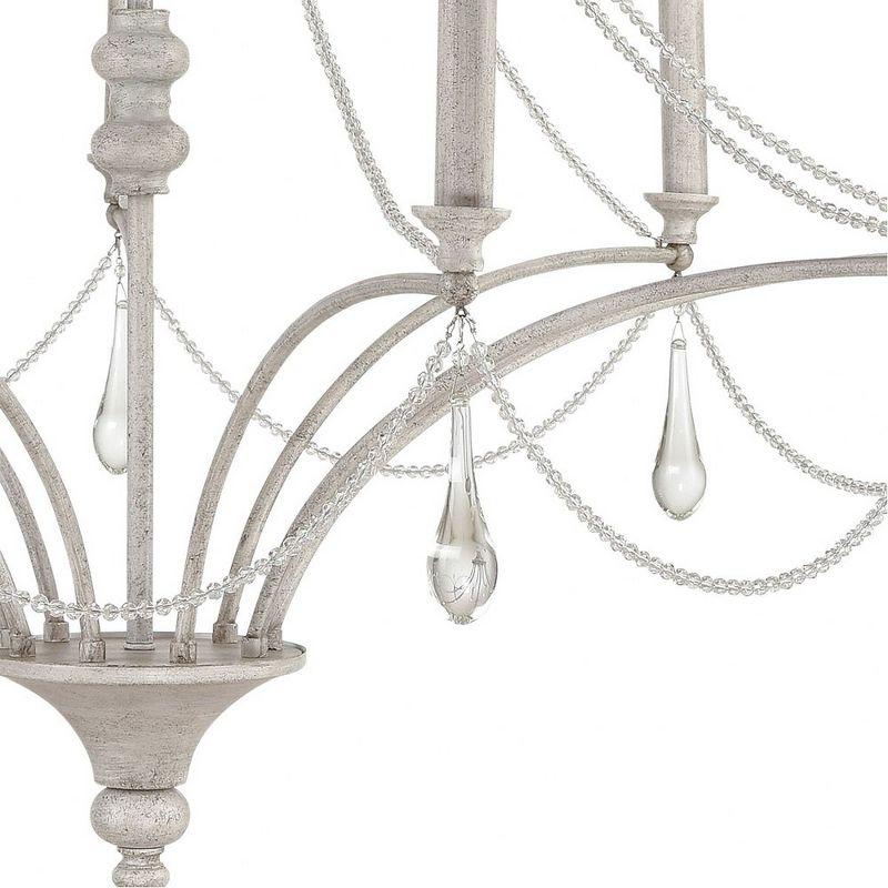 Elk Home French Parlor 9 - Light Chandelier in  Vintage White