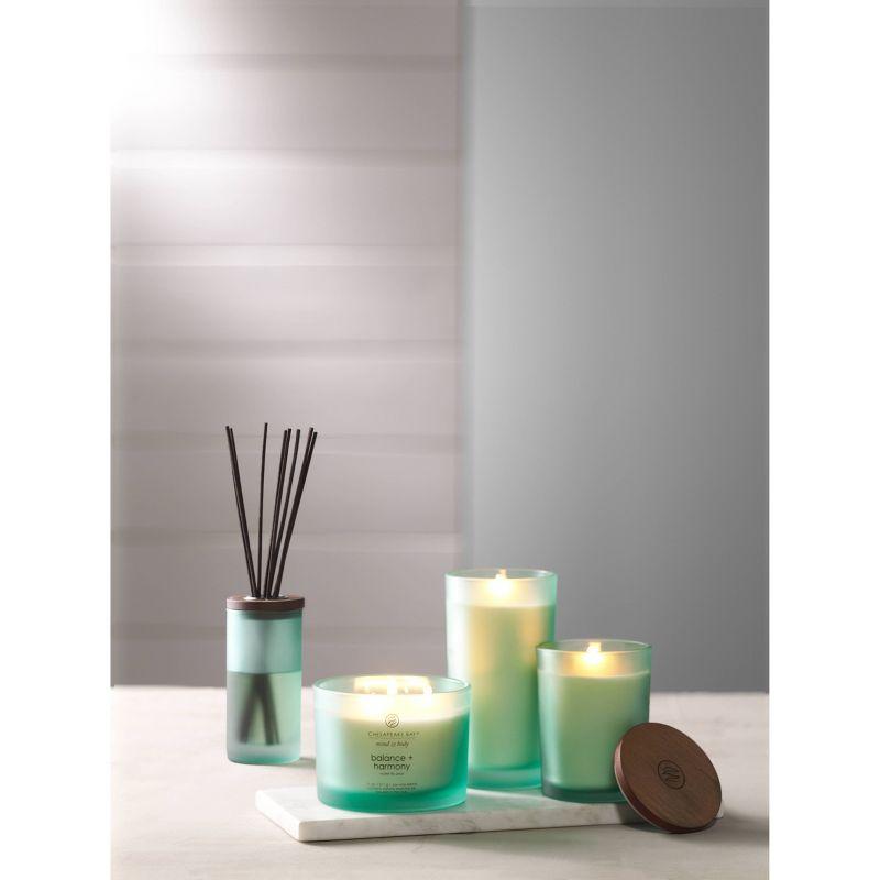 8.8oz Lidded Glass Jar Candle Water Lily Pear - Chesapeake Bay Candle: Soy Wax Blend with Essential Oils, 44hr Burn Time