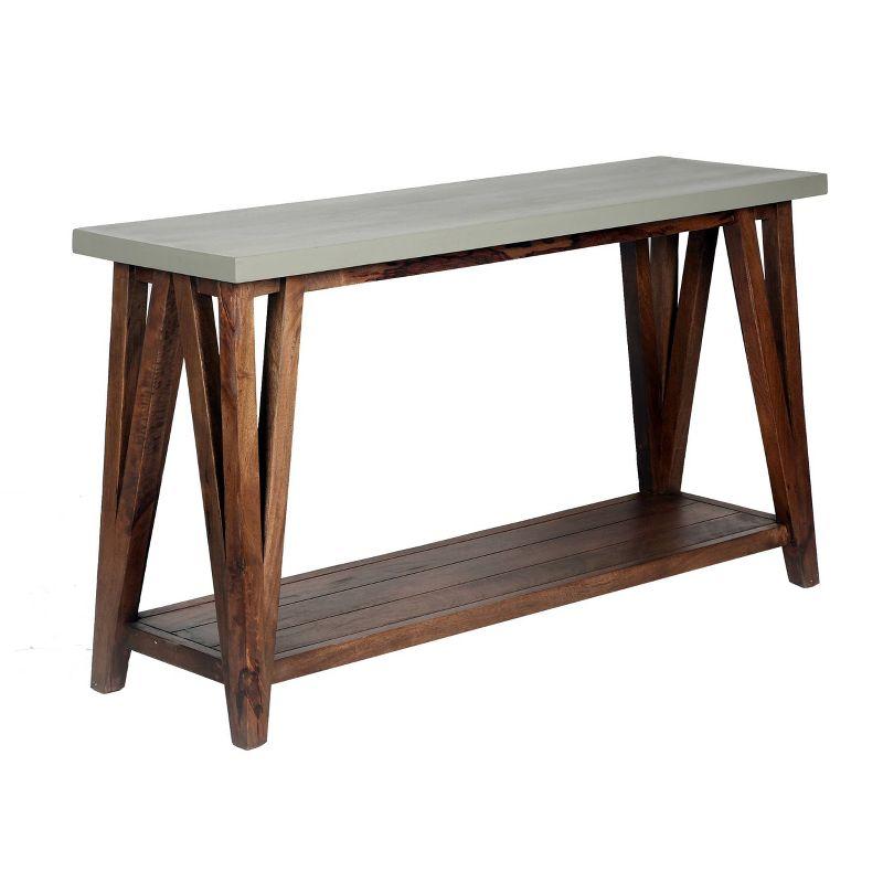 Efsun 15'' Solid Wood Console Table