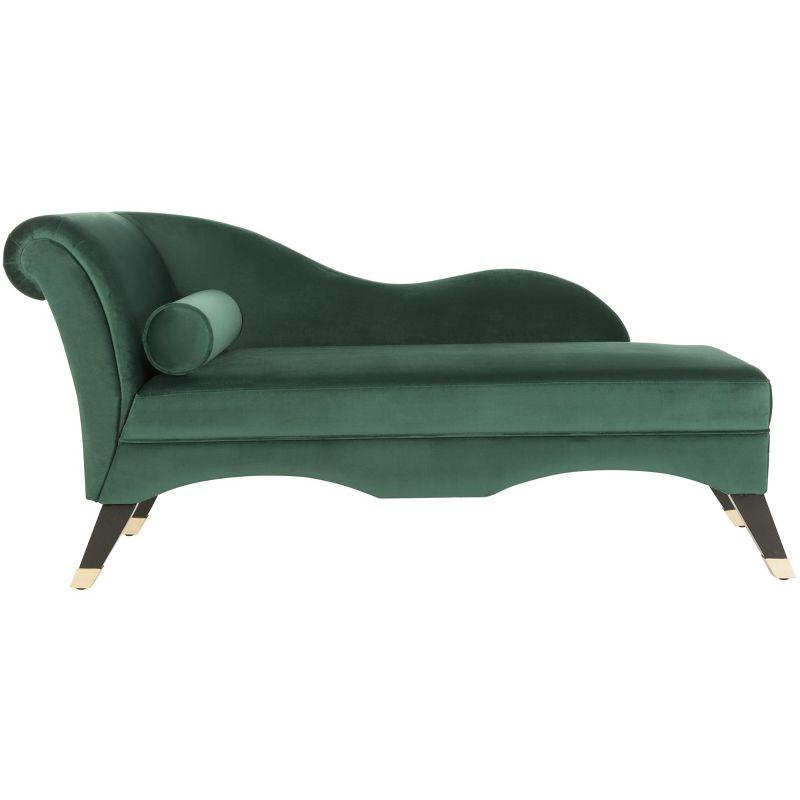 Willa Arlo™ Interiors Schumacher Velvet Chaise Lounge