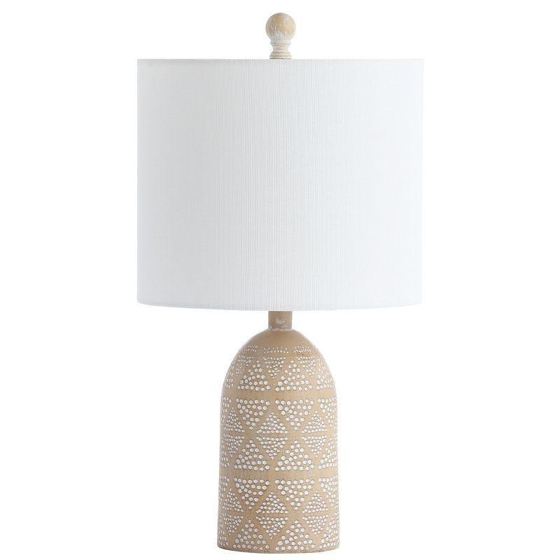 Nava Table Lamp - 18.5 Inch Height - TBL4169 - Sand - Safavieh