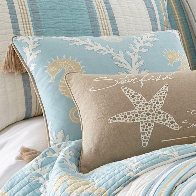 Kailua Quilted Tassel Decorative Pillow - Levtex Home