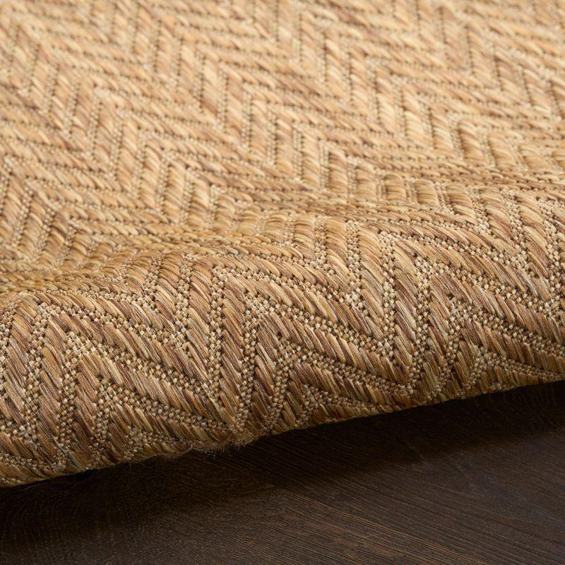 Nourison Horizon Indoor/Outdoor 2' x 6' Natural Modern Rug