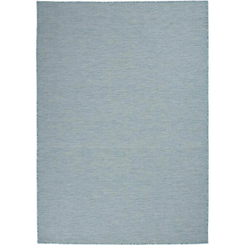 Nourison Positano POS01 Indoor/outdoor Area Rug - Aqua 5' x 7'