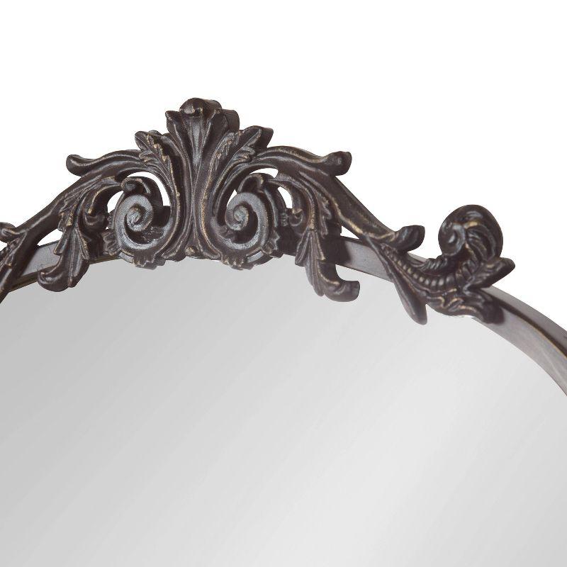 Fleur De Lis Living Anglo Metal Flat Mirror