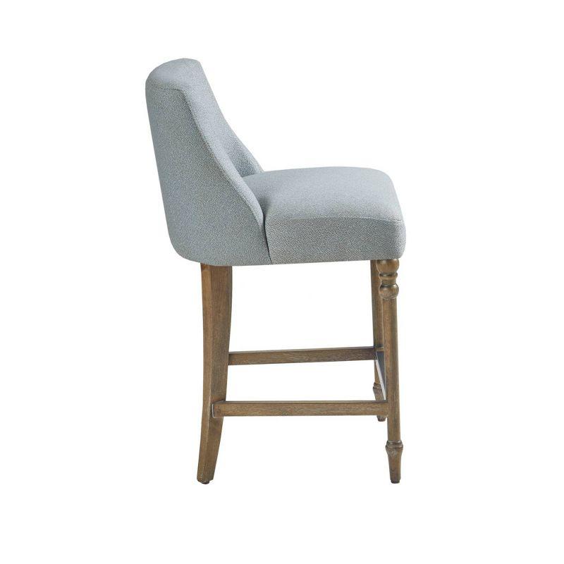 Martha Stewart Delaney 25" Upholstered Counter Stool