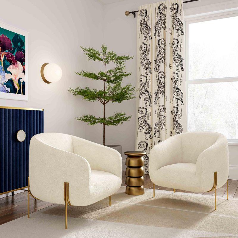 TOV Furniture Kandra Velvet Accent Chair
