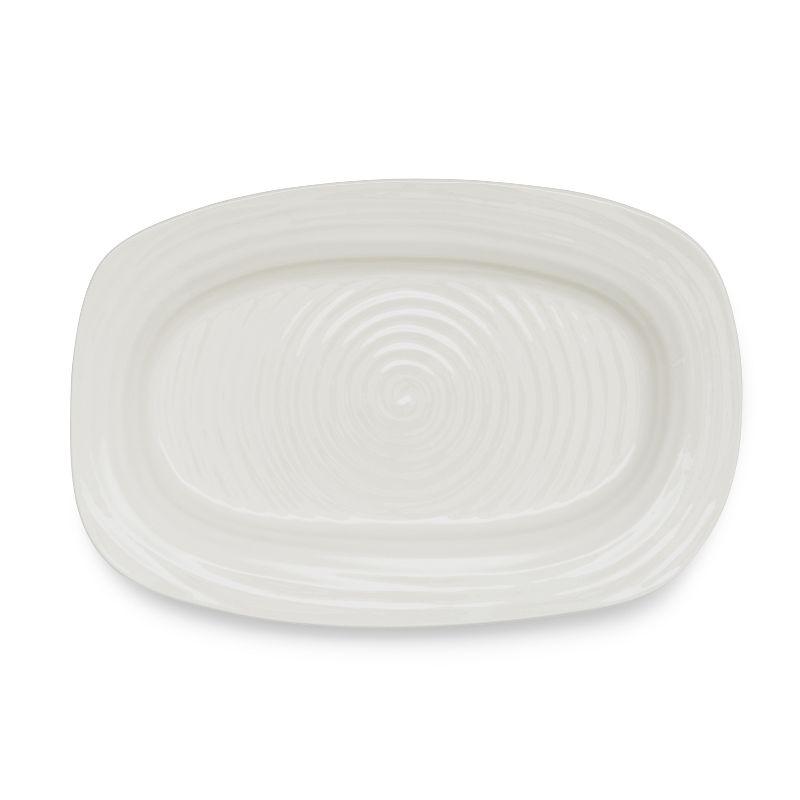 Portmeirion Portmeirion Sophie Conran White Melamine Sandwich Tray 13.5"X9"