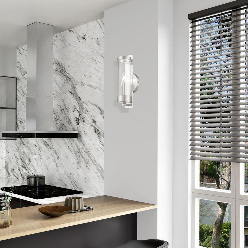 Livex Lighting Castleton 1 - Light Sconce in  Brushed Nickel