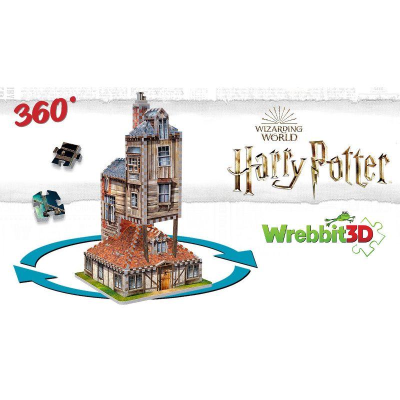 Harry Potter The Burrow - Weasley Family Home 3D Puzzle 415pc