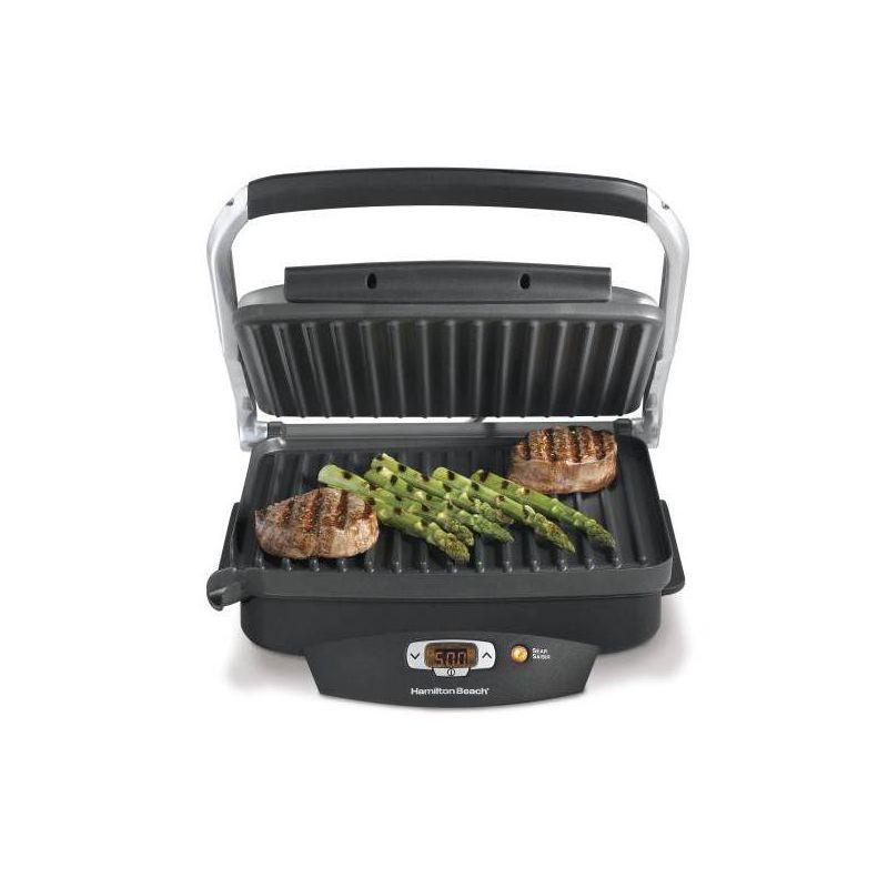 Hamilton Beach Black High Temp Indoor Grill