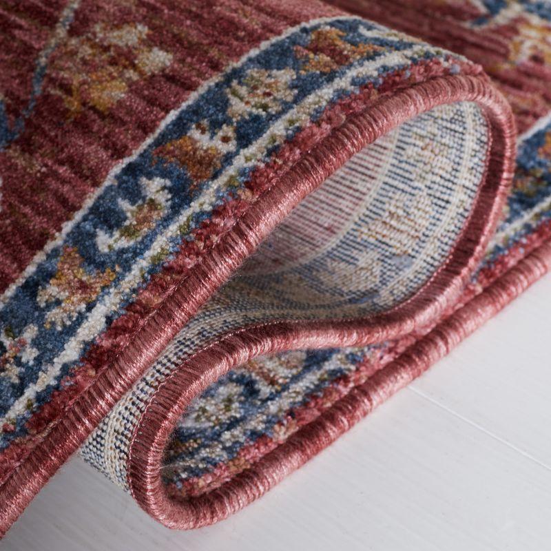 Heirloom HRL718 Power Loomed Area Rug - Rust/Ivory - 8'x10' - Safavieh.