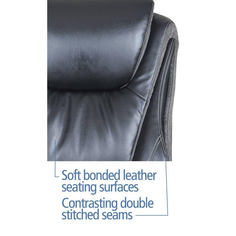 Serta Serta Baxter Big and Tall Smart Layers Executive Office Chair with Layered Body Pillows