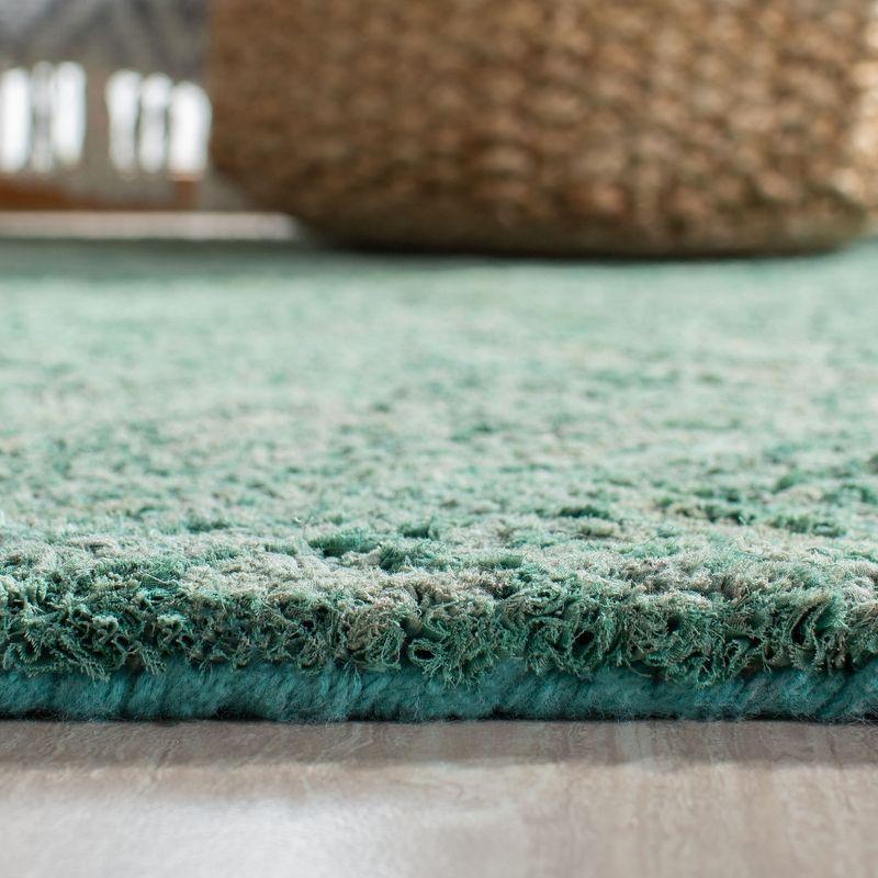 Nantucket NAN316 Hand Tufted Indoor Area Rug - Green/Multi - 4'x6' - Safavieh.