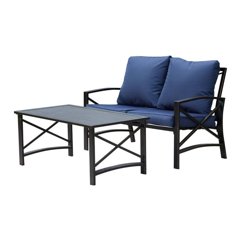 10pc Loveseat Patio Seating Set - Patio Festival