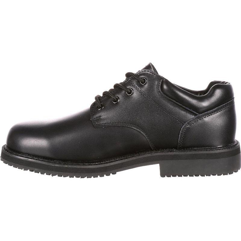 Men's SlipGrips Slip Resistant Work Oxford, SG4290, Black