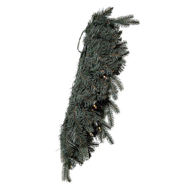 Kurt Adler 24" Lighted Polyvinyl Chloride (PVC) Wreath