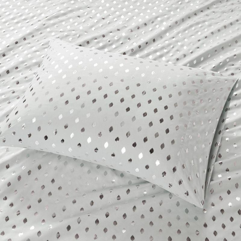 Metallic Dot Printed Sheet Set