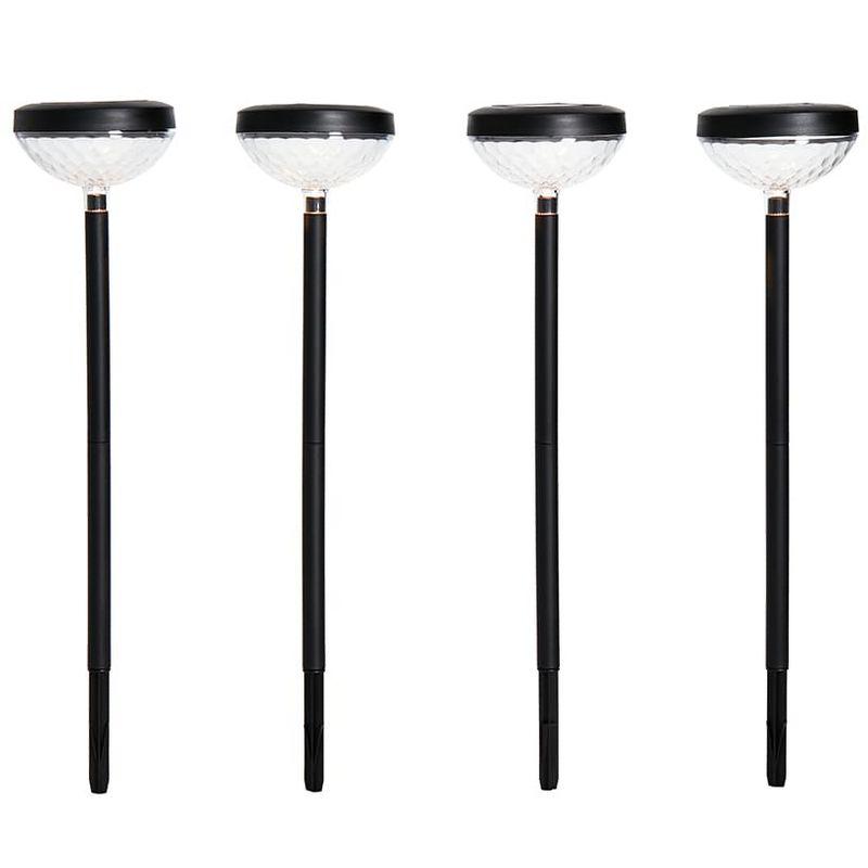 The Lakeside Collection Set of 4 Solar Pathway Lights 4 Pieces