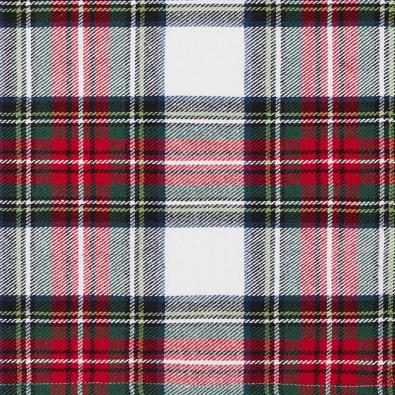 Christmas Classic Holiday Plaid Cotton Napkin Set of 8 - Multicolor - 17x17 - Elrene Home Fashions