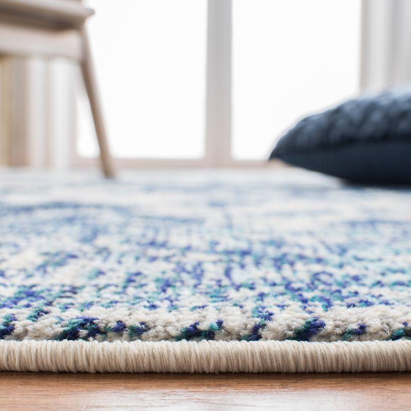 Monaco MNC243 Power Loomed Indoor Area Rug - Ivory/Blue - 8'x10' - Safavieh