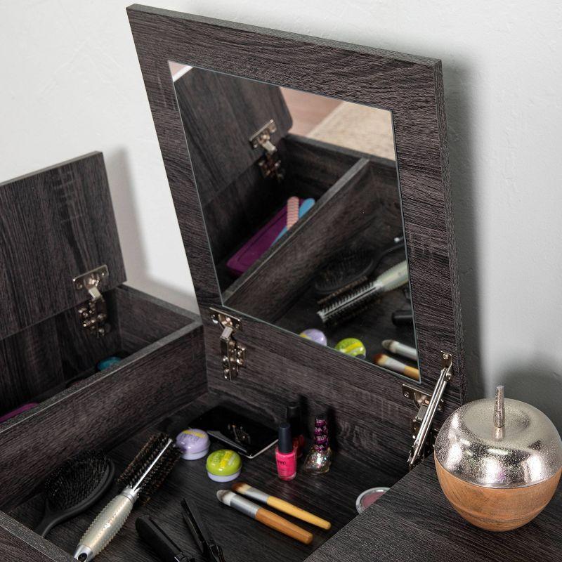 Harzen Storage Vanity with Mirror - Holly & Martin