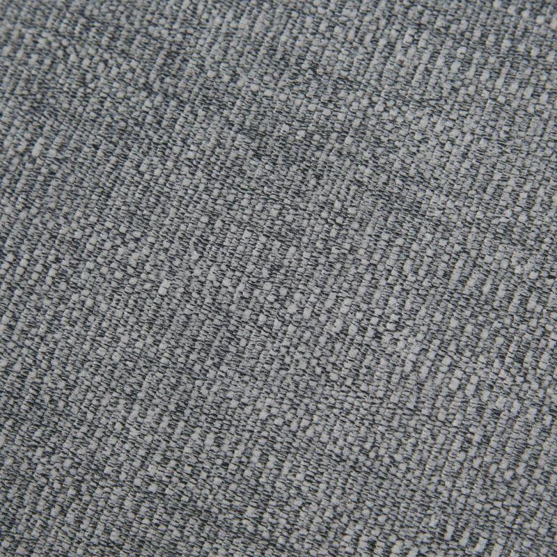 Ink+Ivy Novak Lounge Chair Gray: Mid-Century Elm Wood Frame, Upholstered, Comfort Seating