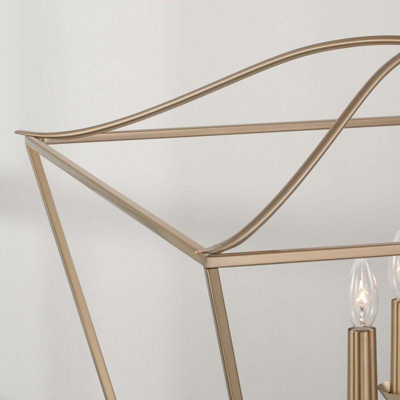 Capital Lighting Grady 4 - Light Pendant in  Matte Brass