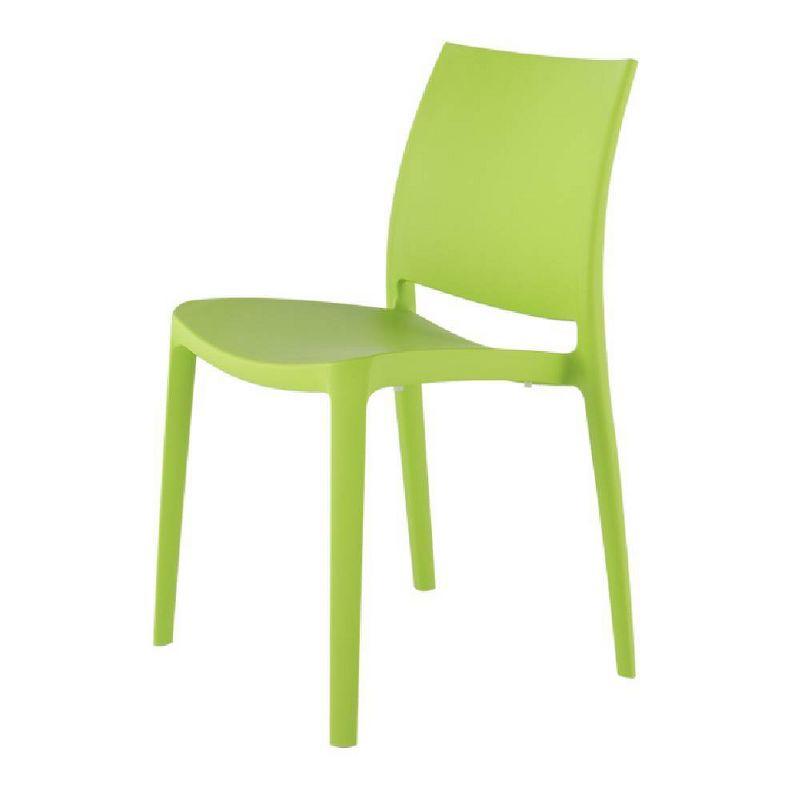 4pc Sensilla Stackable Dining Chairs - Green - Lagoon