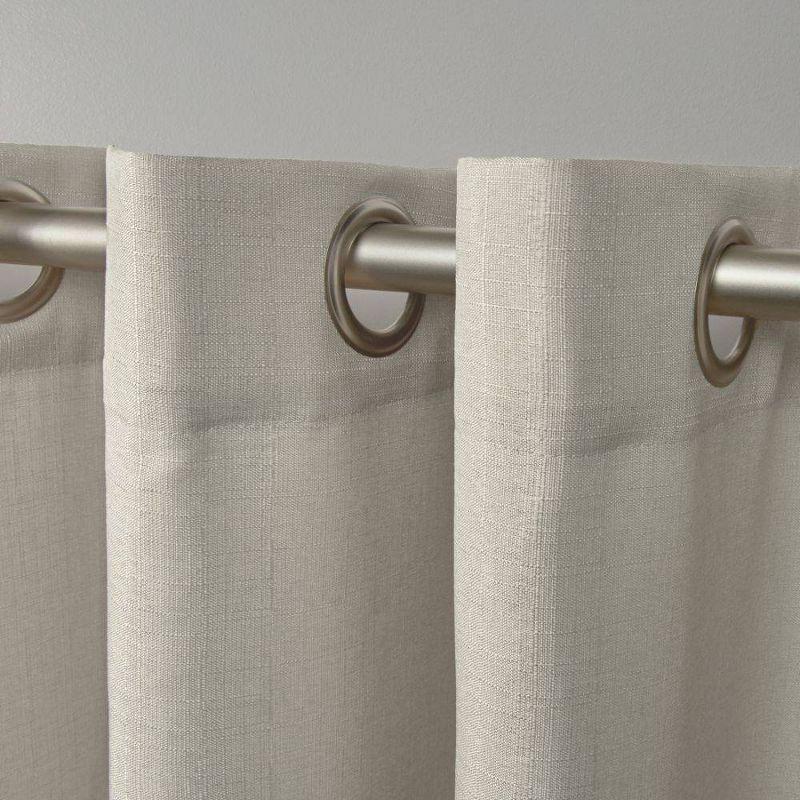 18"x54" Loha Light Filtering Window Valance Grommet - Exclusive Home