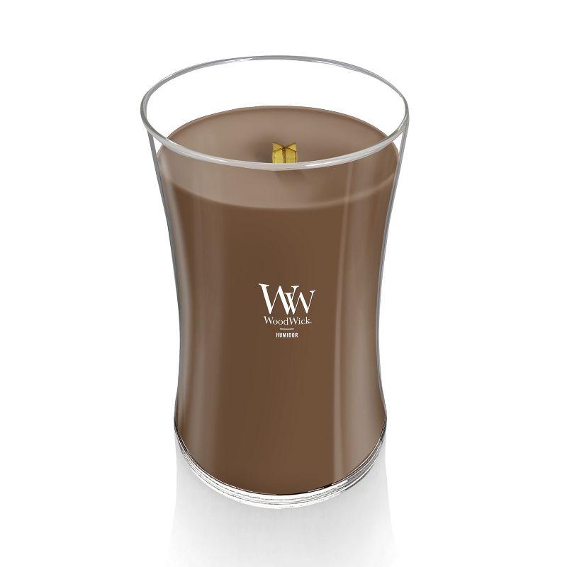 21.5oz Large Hourglass Jar Candle Humidor - WoodWick