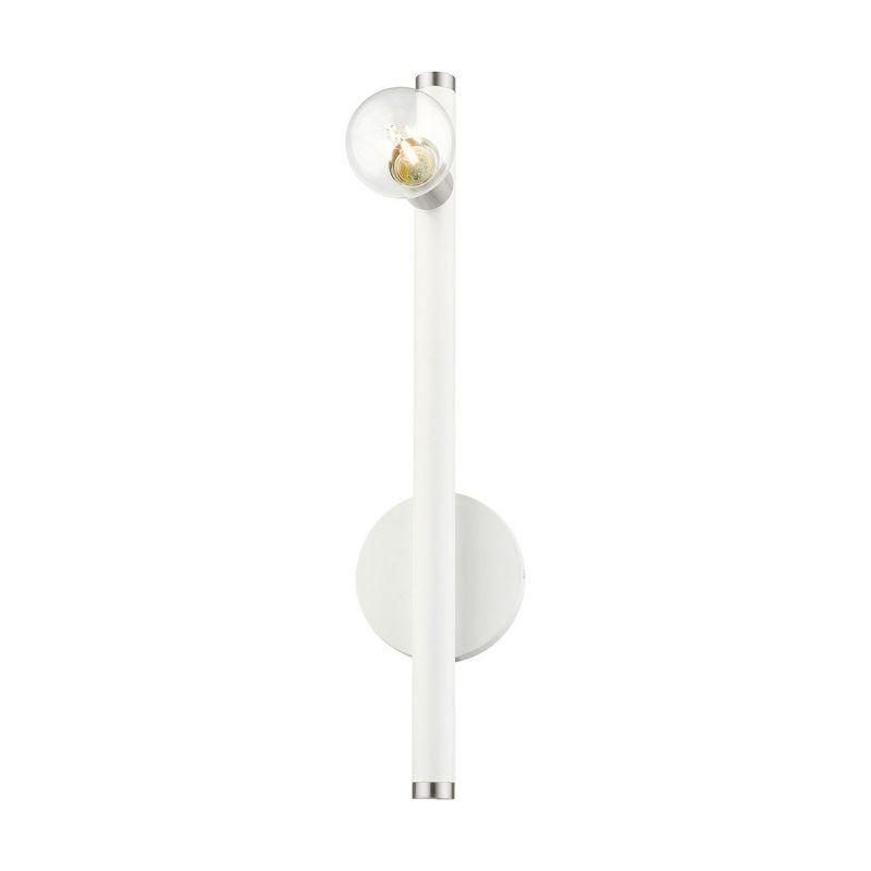 Livex Lighting Bannister 1 - Light Wall Light in  White